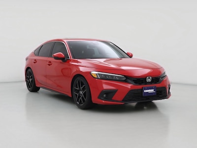 Red 2022 Honda Civic Sport Touring