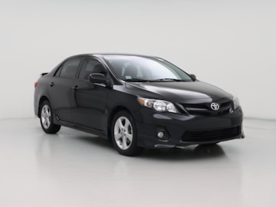 Black 2013 Toyota Corolla S