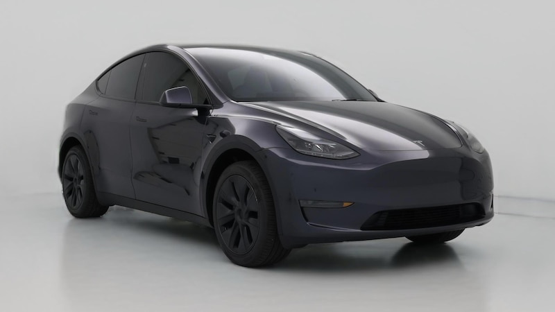 2025 Tesla Model Y Long Range Hero Image