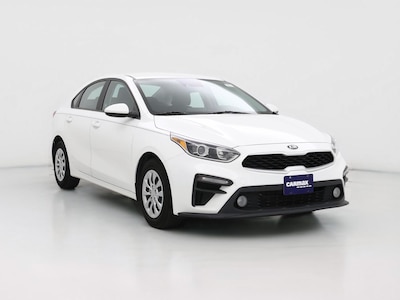 White 2021 Kia Forte FE