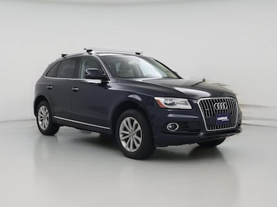 Blue 2015 Audi Q5 Premium Plus