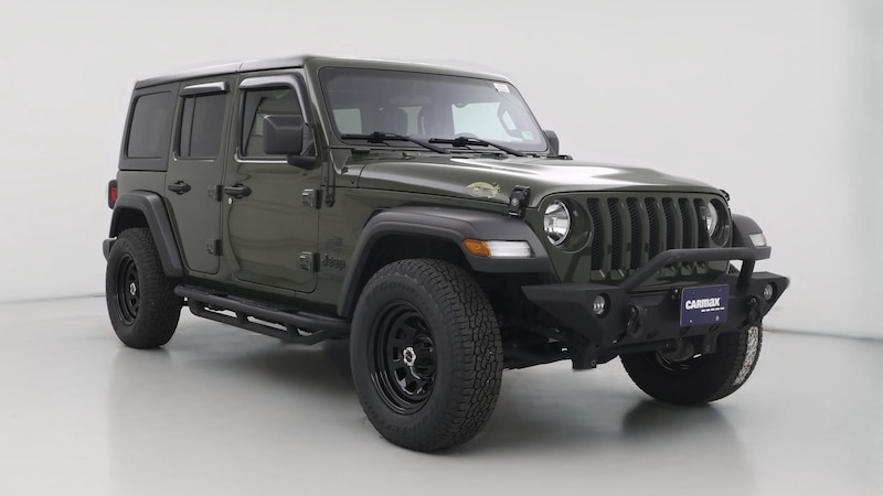 2021 Jeep Wrangler Unlimited Sport Hero Image