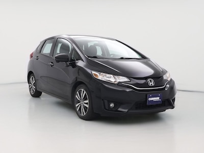 Black 2015 Honda Fit EX