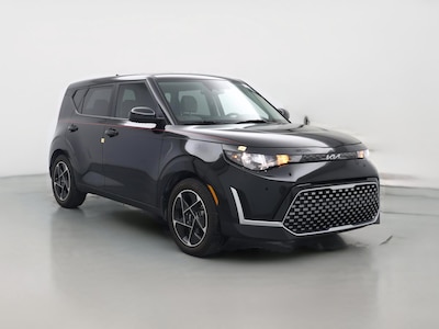 Black 2023 Kia Soul EX