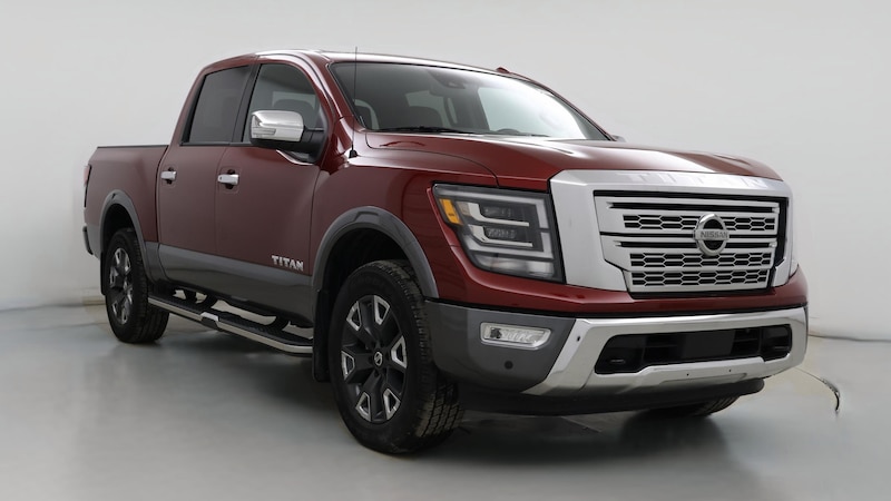 2021 Nissan Titan Platinum Reserve Hero Image