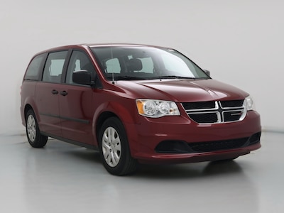 Red 2016 Dodge Grand Caravan American Value