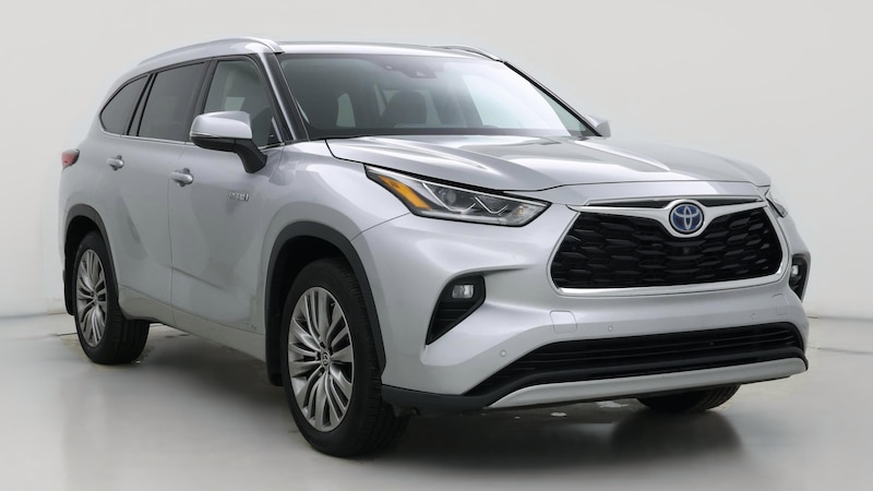 2021 Toyota Highlander Platinum Hero Image