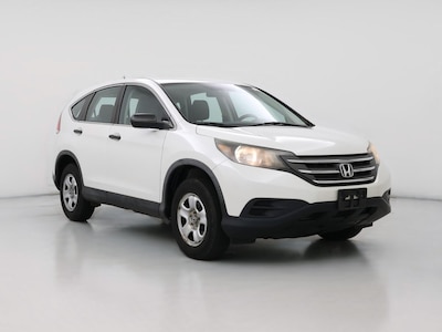 White 2014 Honda CR-V LX
