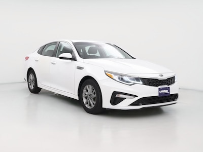 White 2019 Kia Optima LX