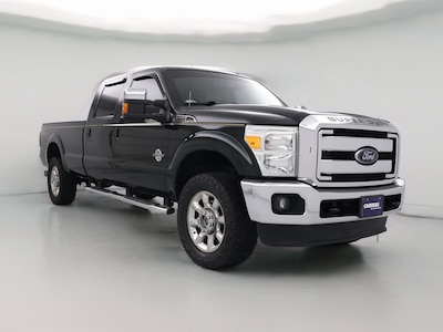Green 2015 Ford F250 Lariat