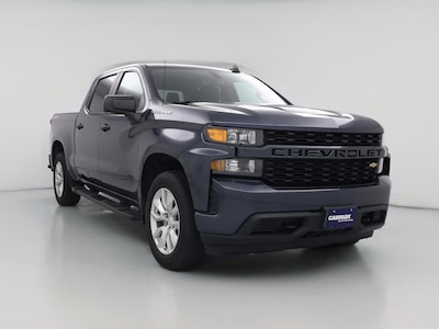 Blue 2021 Chevrolet Silverado 1500 Custom