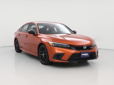 Orange 2022 Honda Civic SI
