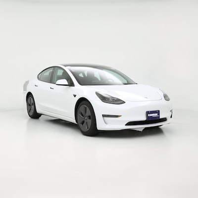 White 2022 Tesla Model 3