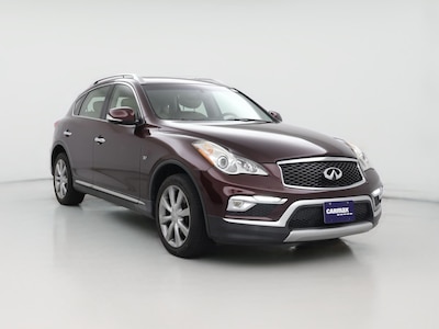 Red 2017 Infiniti QX50
