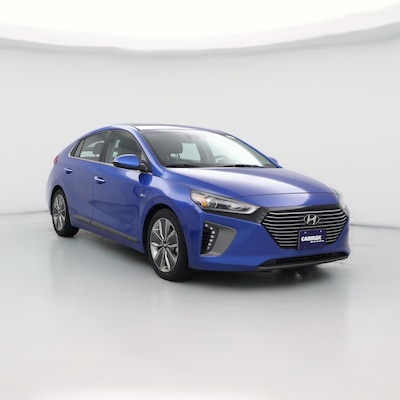 Blue 2017 Hyundai Ioniq Hybrid Limited