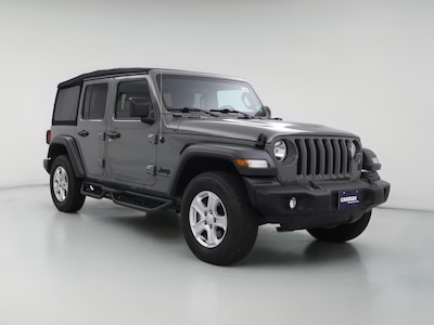 Gray 2023 Jeep Wrangler Unlimited Sport S