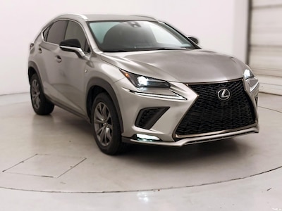 Gray 2021 Lexus NX 300 F-Sport