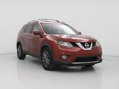 Red 2016 Nissan Rogue SL