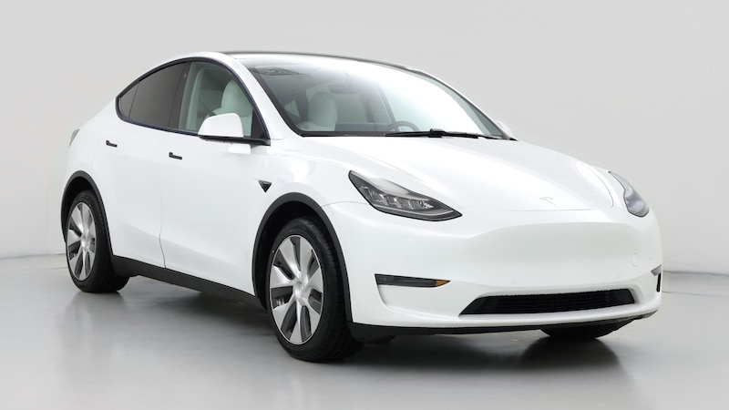 2020 Tesla Model Y Long Range Hero Image