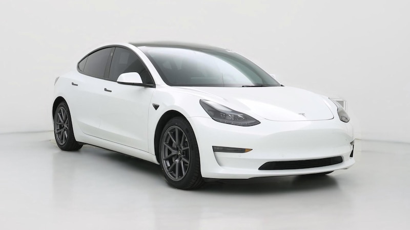 2022 Tesla Model 3 Long Range Hero Image