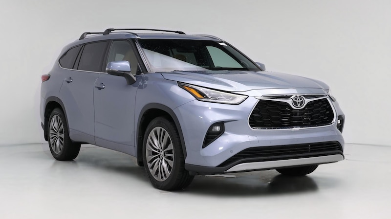 2021 Toyota Highlander Platinum Hero Image