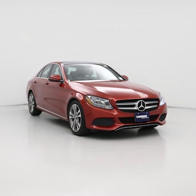 Red 2018 Mercedes-Benz C300