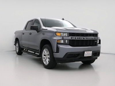 Gray 2021 Chevrolet Silverado 1500 Custom