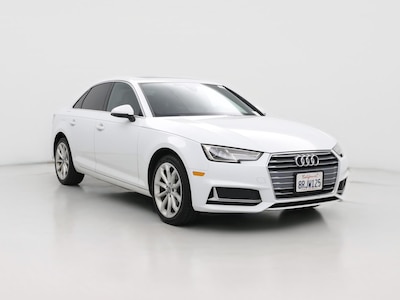 White 2019 Audi A4 Premium