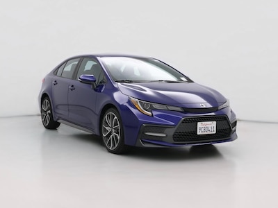 Blue 2022 Toyota Corolla SE
