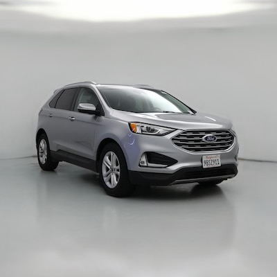 Silver 2020 Ford Edge SEL