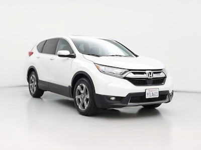 White 2019 Honda CR-V EX-L