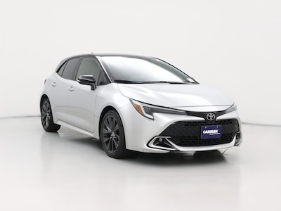 Silver 2024 Toyota Corolla Hatchback XSE