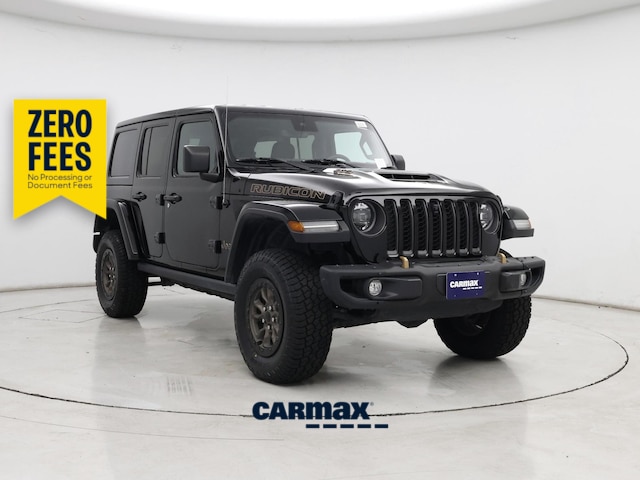 Black 2023 Jeep Wrangler Rubicon 392 4-Door 4WD SUV / Crossover Four-Wheel Drive Automatic