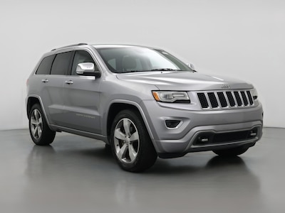 Silver 2014 Jeep Grand Cherokee Overland