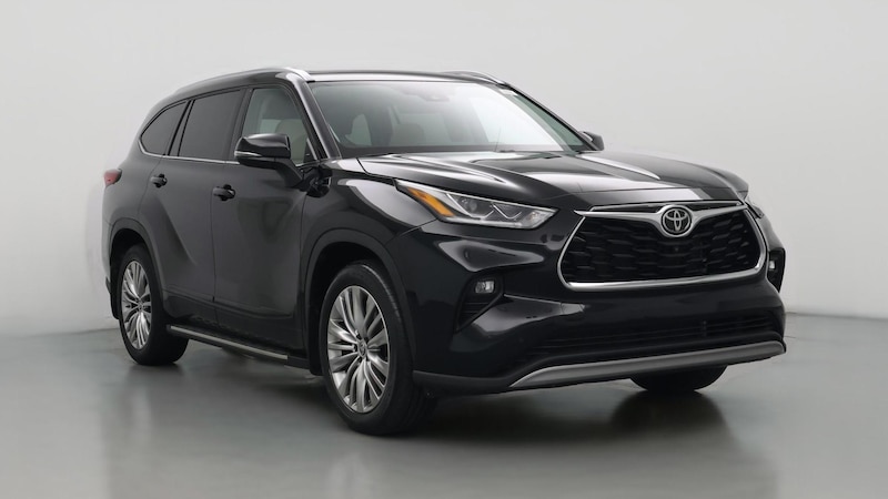 2022 Toyota Highlander Platinum Hero Image