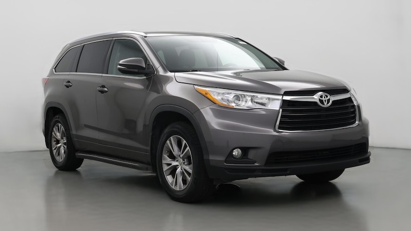 2015 Toyota Highlander XLE Hero Image