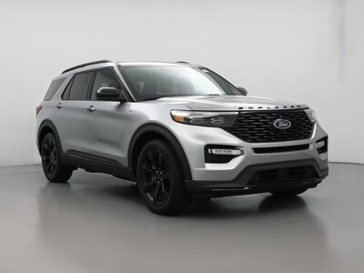 Silver 2024 Ford Explorer ST-Line