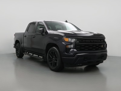 Black 2022 Chevrolet Silverado 1500 Custom