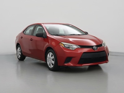 Red 2014 Toyota Corolla LE