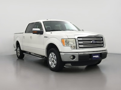 White 2013 Ford F150 Lariat
