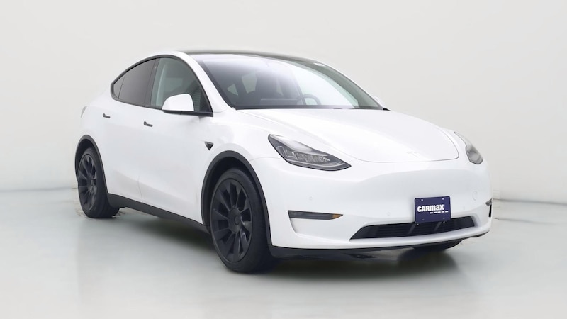 2021 Tesla Model Y Long Range Hero Image
