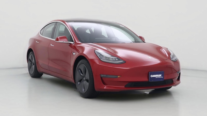 2018 Tesla Model 3 Long Range Hero Image