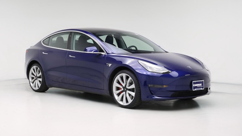 2018 Tesla Model 3 Performance Hero Image