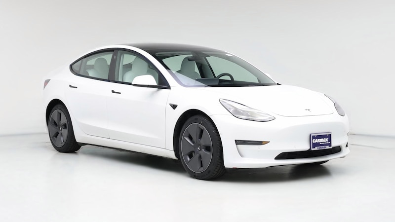 2022 Tesla Model 3 Long Range Hero Image