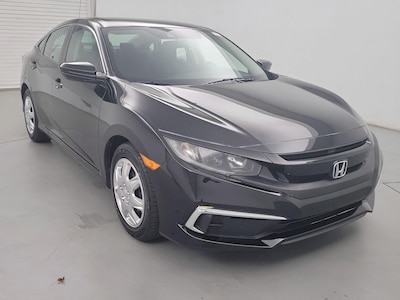 Black 2020 Honda Civic LX