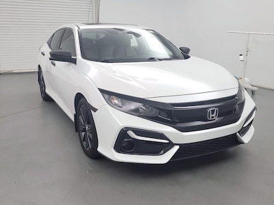 White 2020 Honda Civic EX