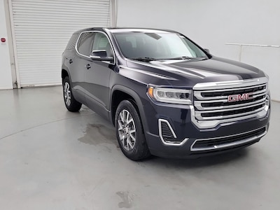 Blue 2021 GMC Acadia SLE