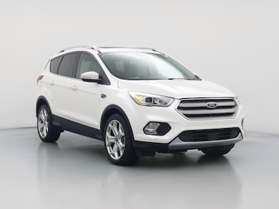 White 2019 Ford Escape Titanium