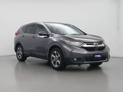 Gray 2017 Honda CR-V EX-L