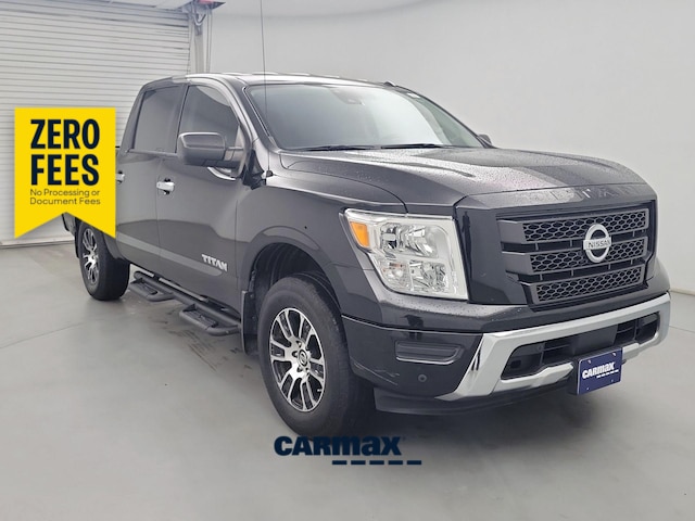 Black 2021 Nissan Titan Pickup Truck 4X2 Automatic
